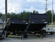 Picture of dump trailers